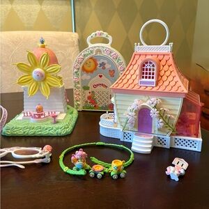 Vintage Charmkins Playset with accessories